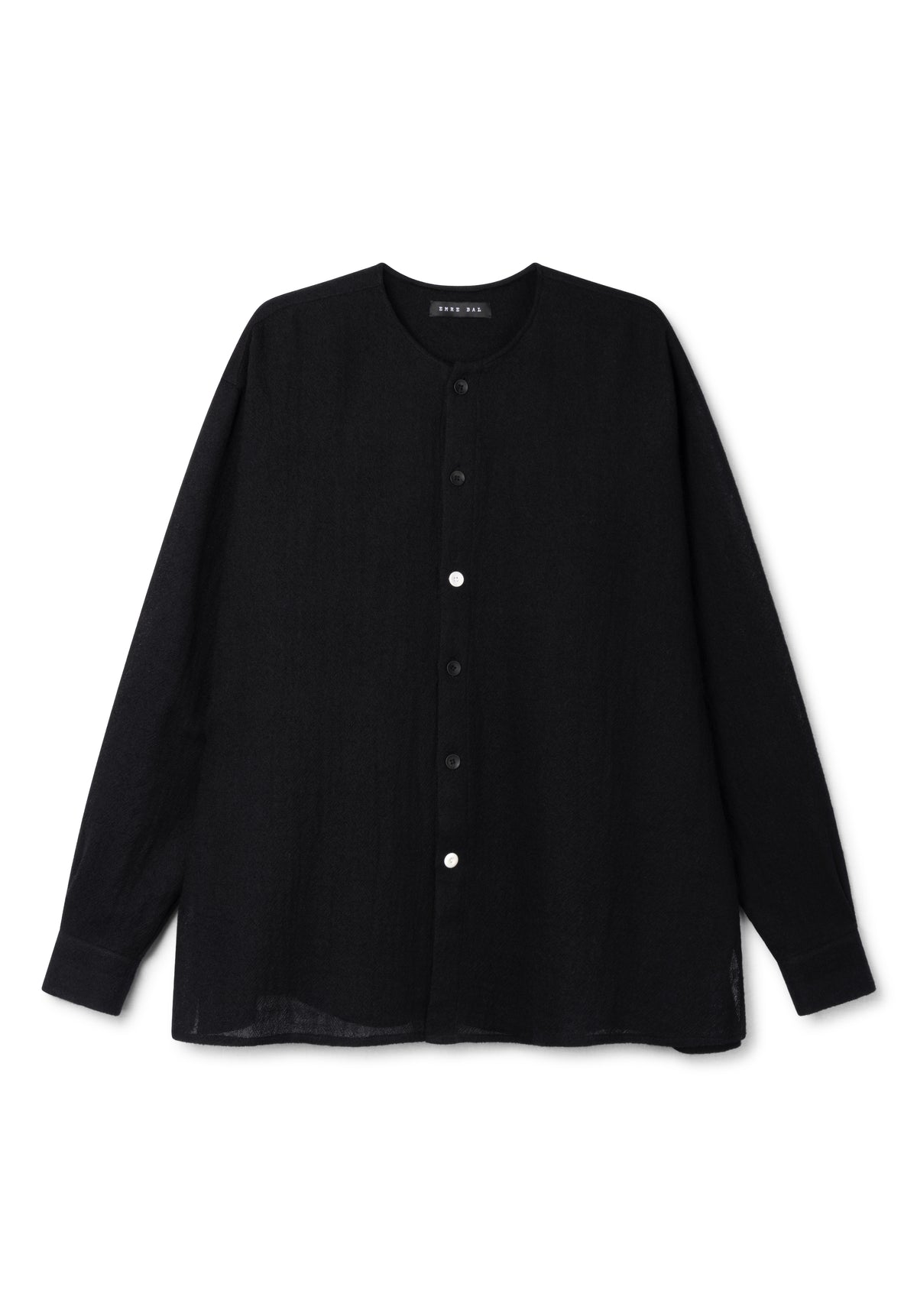 Collarless Shirt