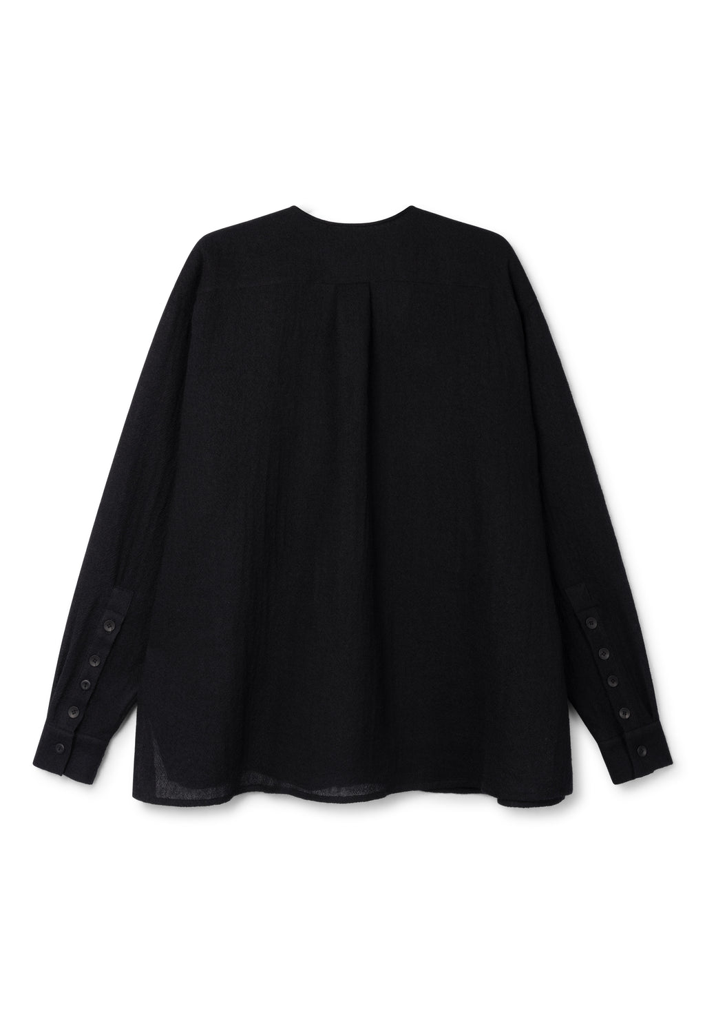 Collarless Shirt