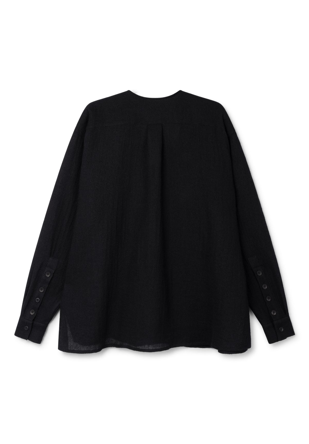 Collarless Shirt