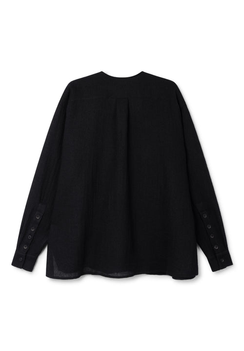 Collarless Shirt
